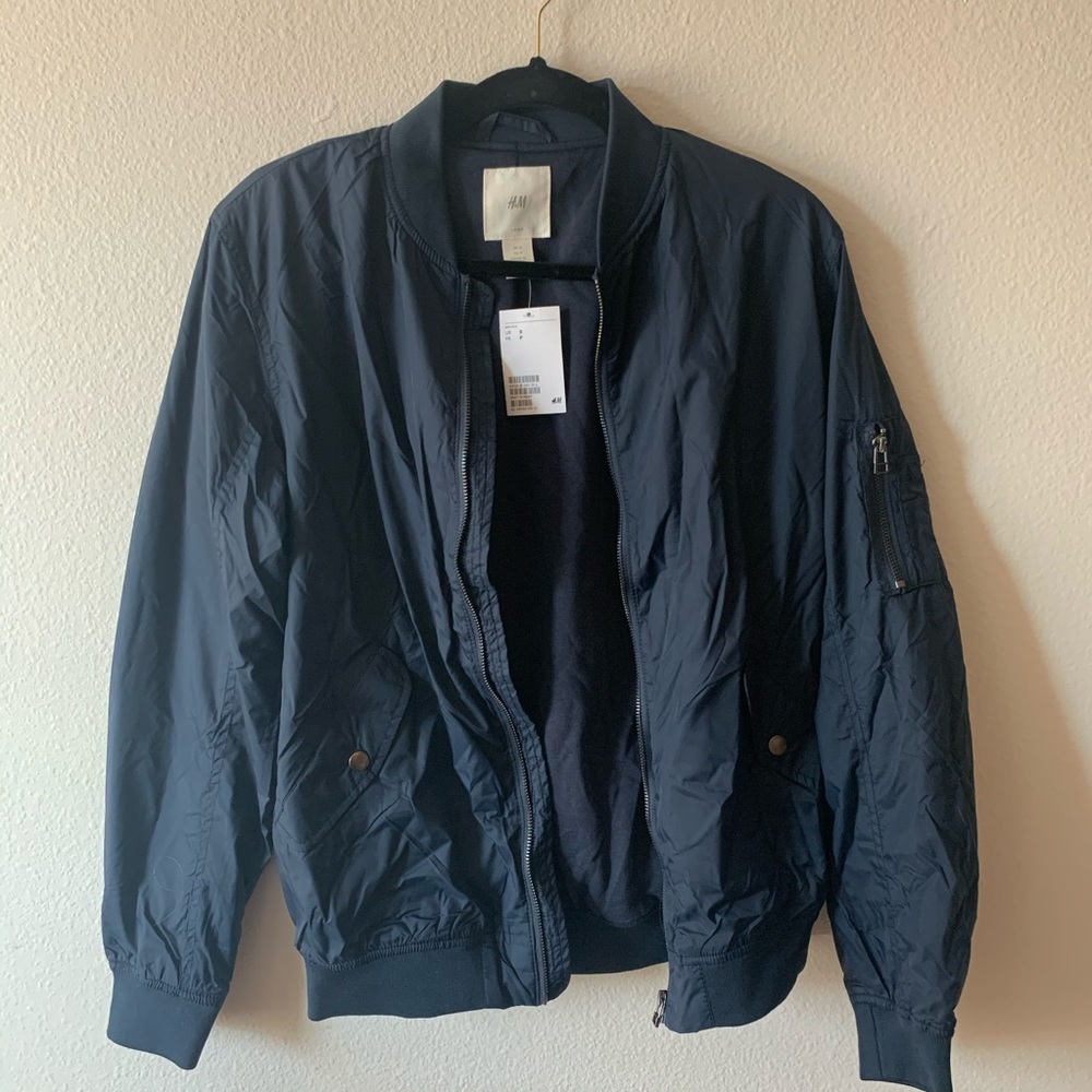 H&M Bomber Men’s Bomber Jacket Never Worn
